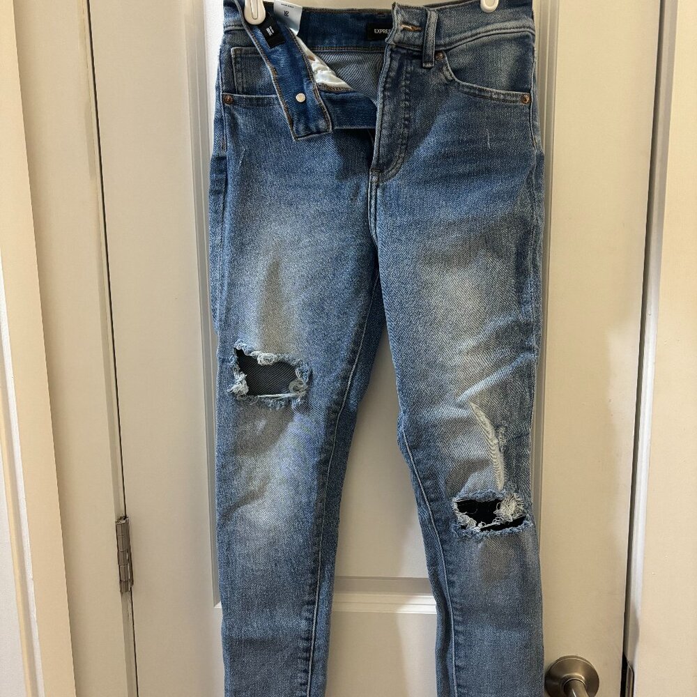 Express Skinny High Rise Jeans
